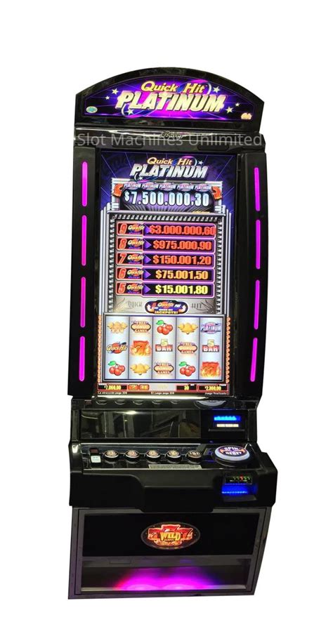 platinum progressive slot machine.